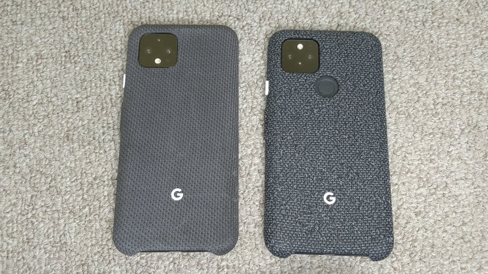 Google Pixel 5 純正ファブリックケース - カバー